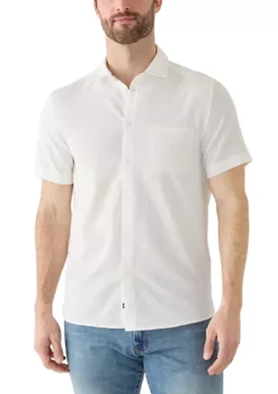 Men's Mixed Media Pocket Shirt