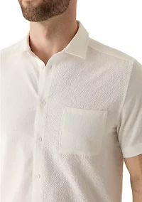 Men's Mixed Media Pocket Shirt