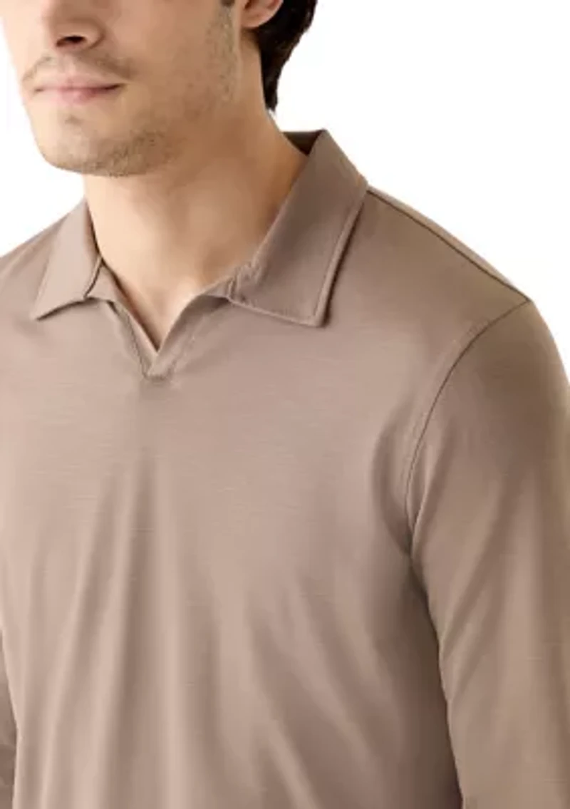 Men's Long Sleeve Polo
