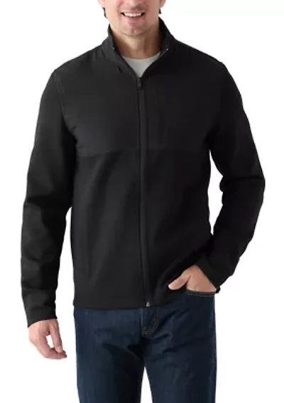 Men's Full-Zip Mock-Neck Sweater