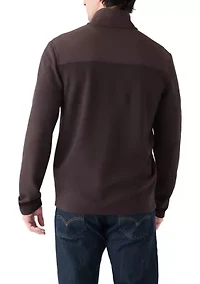 Mock Neck Full Zip Jacket