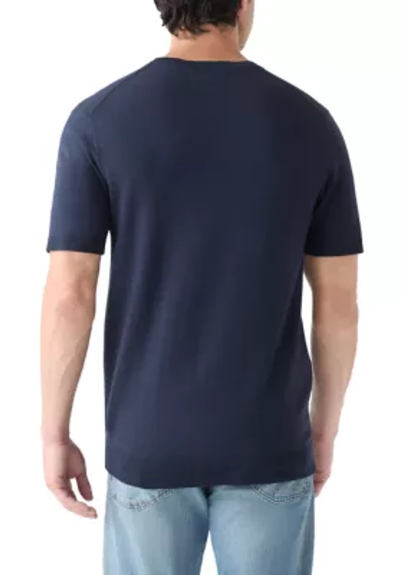 Men's Short Sleeve Sweater
