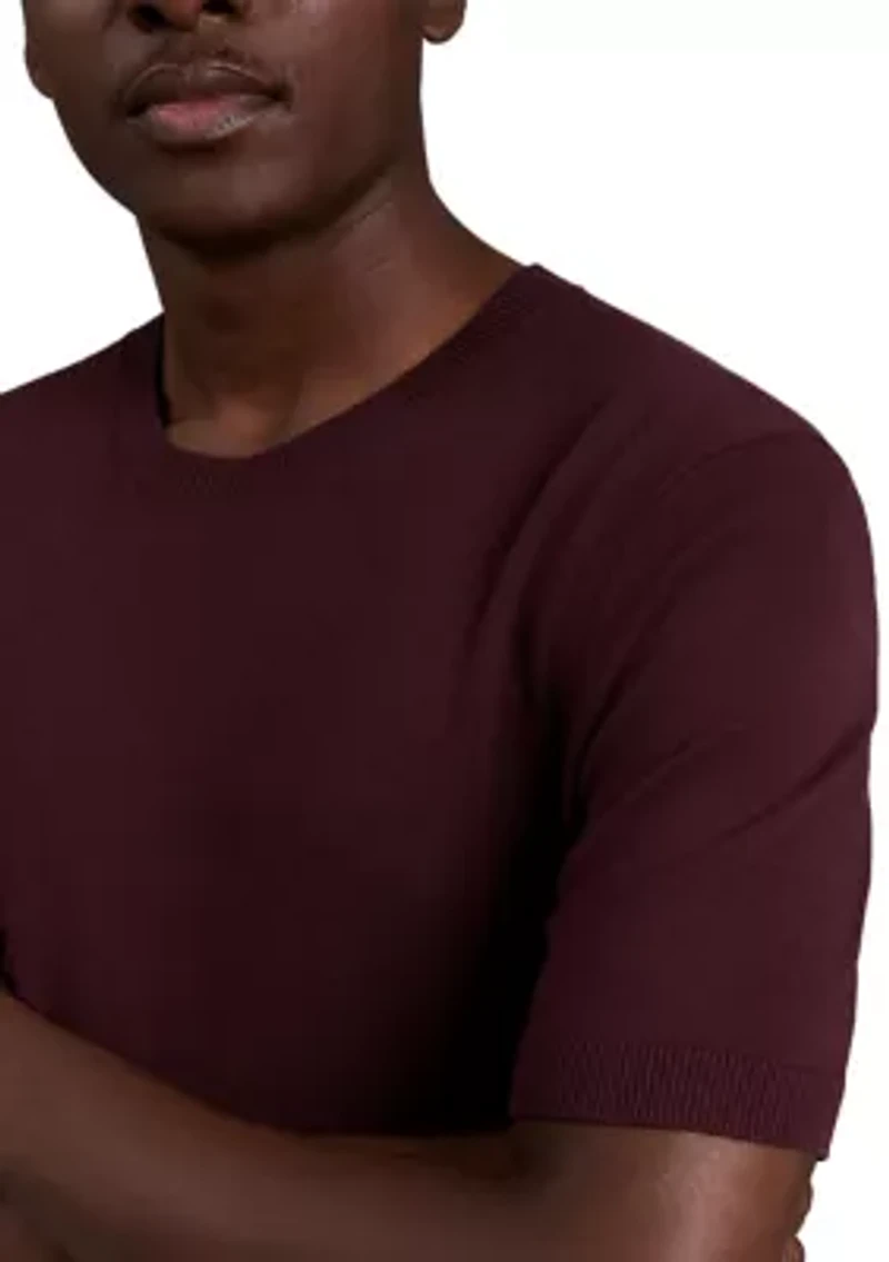 Sport Solid Classic Crew Neck Sweater