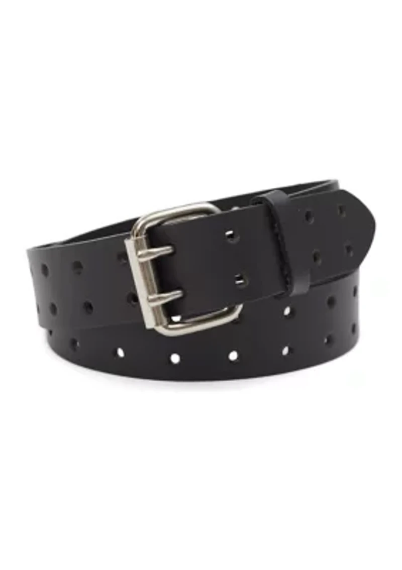 38 Millimeter Double Prong Belt with Roller Buckle