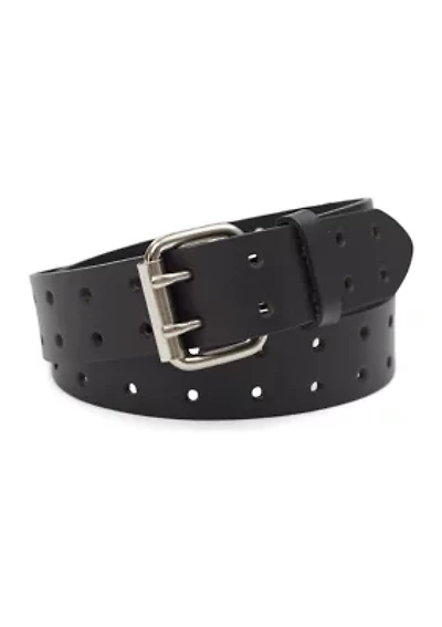 38 Millimeter Double Prong Belt with Roller Buckle