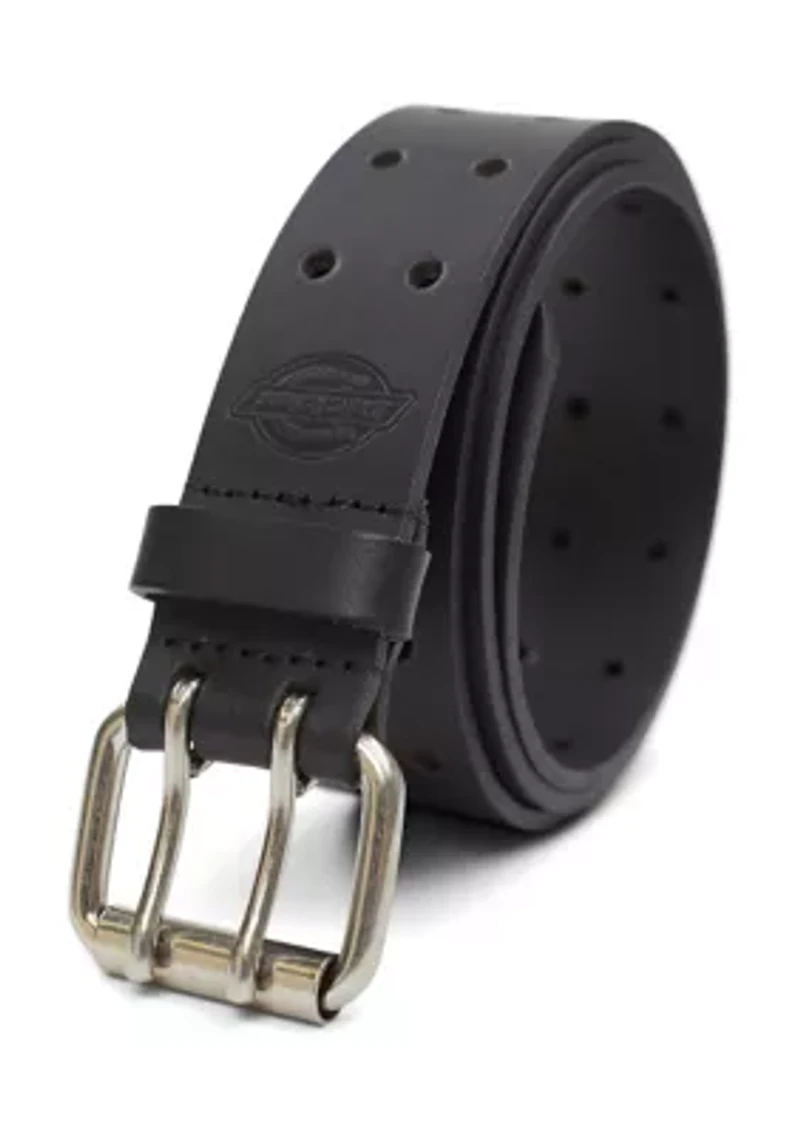 38 Millimeter Double Prong Belt with Roller Buckle