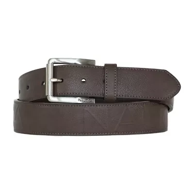 Embossed Logo Jean Belt