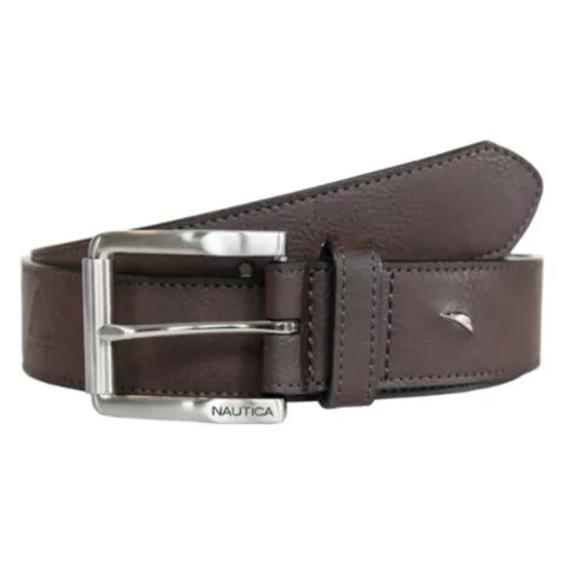 Embossed Logo Jean Belt