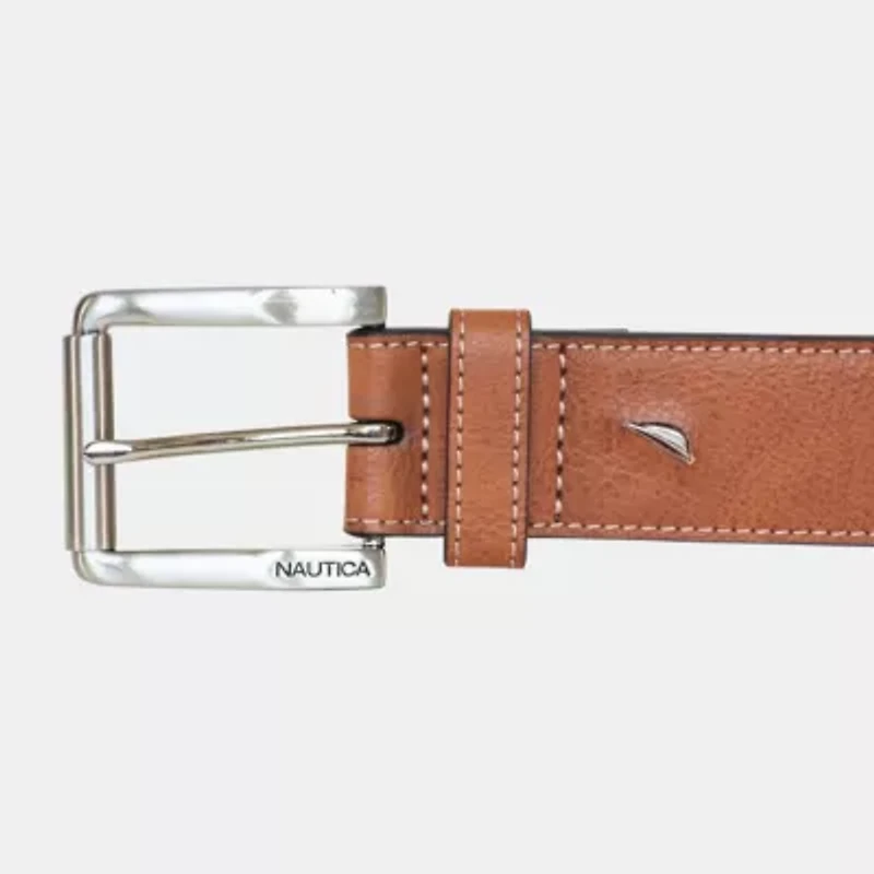 Embossed Logo Jean Belt
