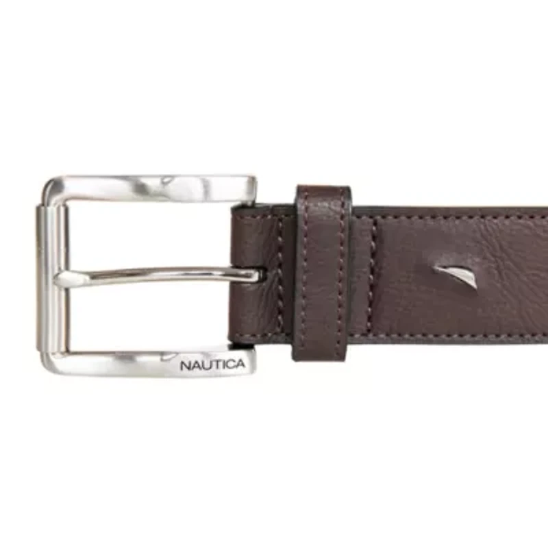Embossed Logo Jean Belt