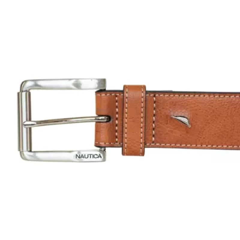 Embossed Logo Jean Belt