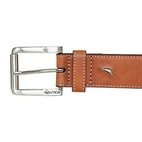 Embossed Logo Jean Belt