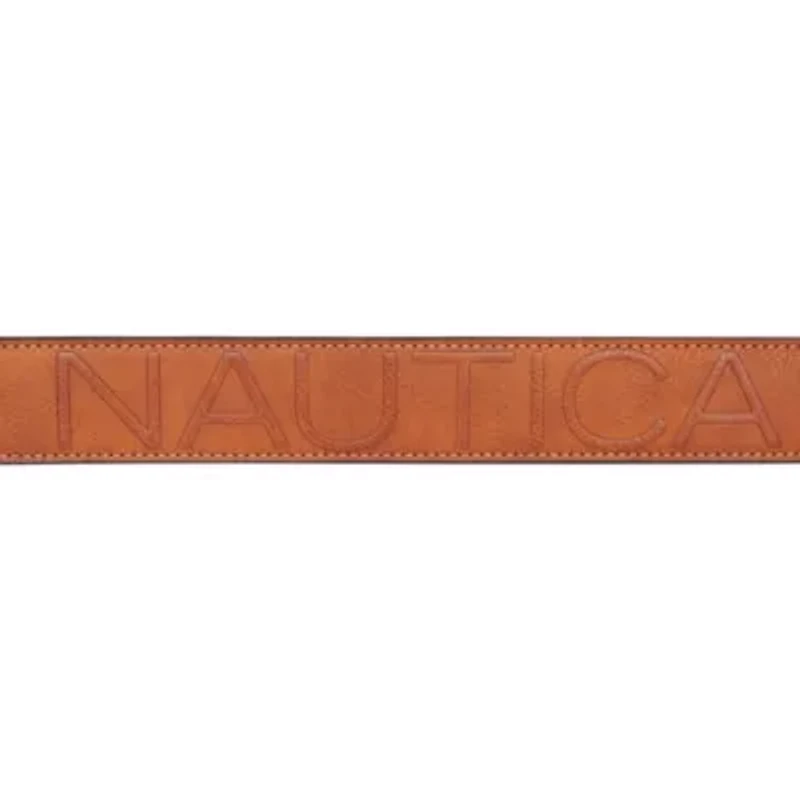 Embossed Logo Jean Belt