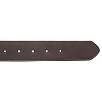 Embossed Logo Jean Belt