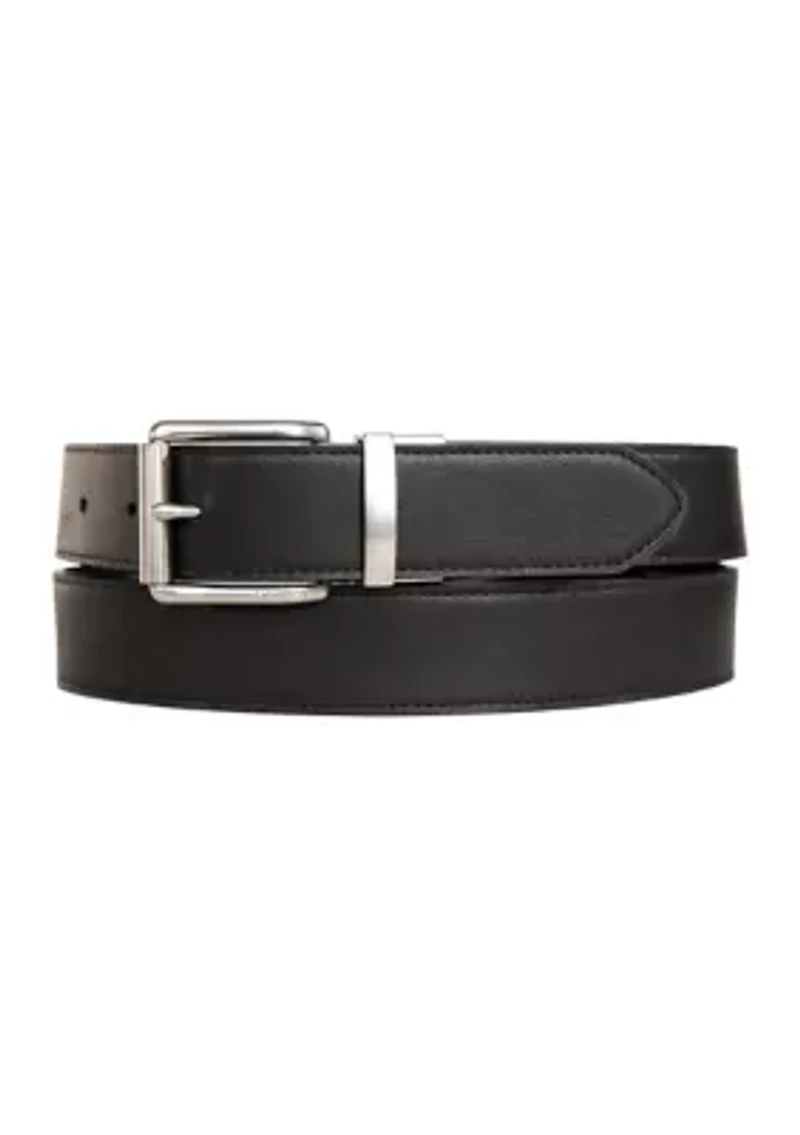 Reversible Belt w/ Flag Pattern