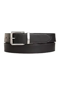 Reversible Belt w/ Flag Pattern