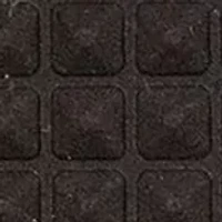 Logo Rubber/Leather Trifold Wallet