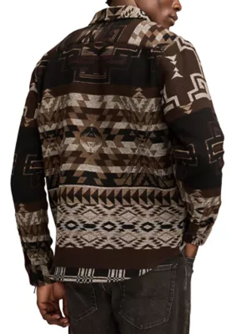 Jacquard Humboldt Long Sleeve Overshirt
