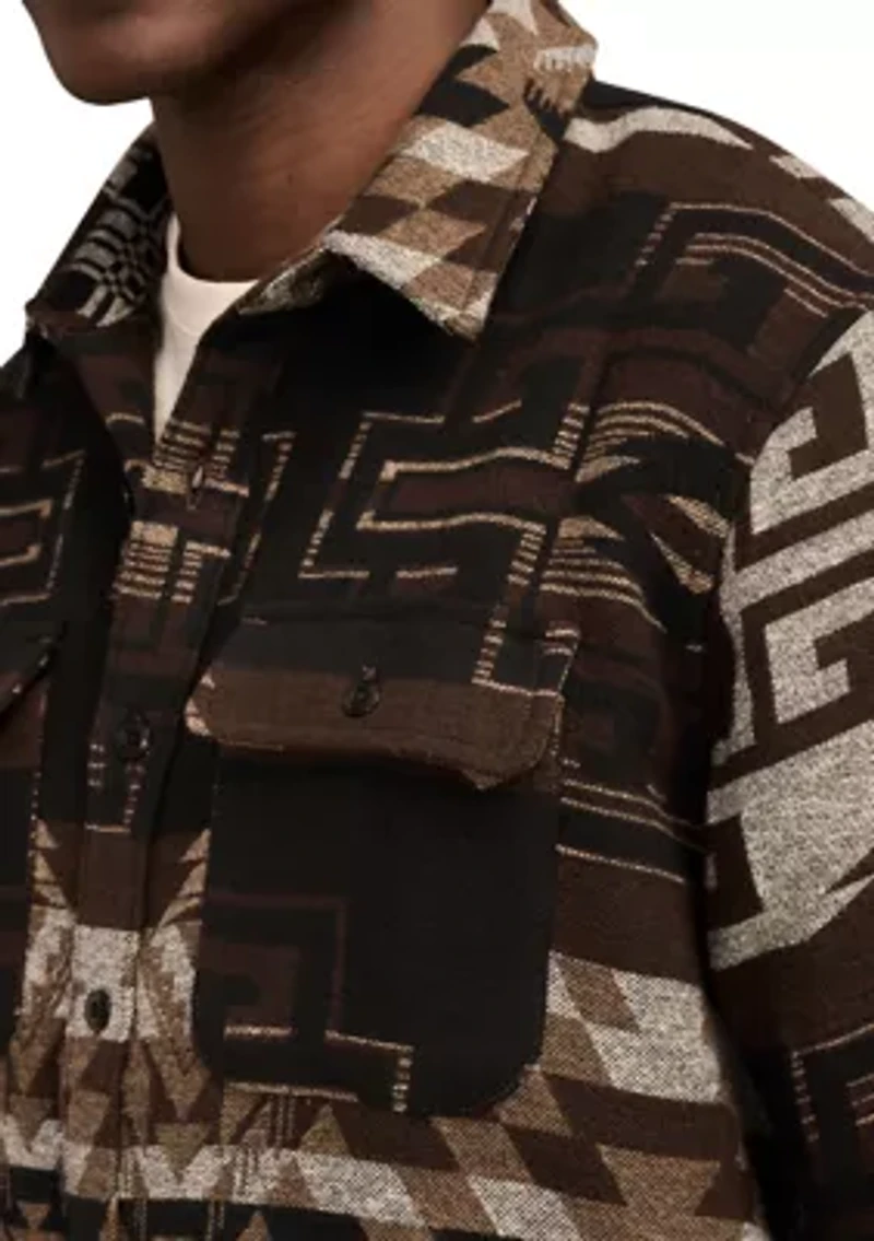 Jacquard Humboldt Long Sleeve Overshirt