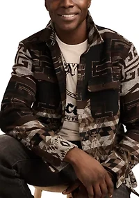Jacquard Humboldt Long Sleeve Overshirt