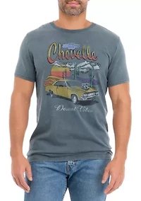 Chevy Chevelle Short Sleeve Graphic T-Shirt