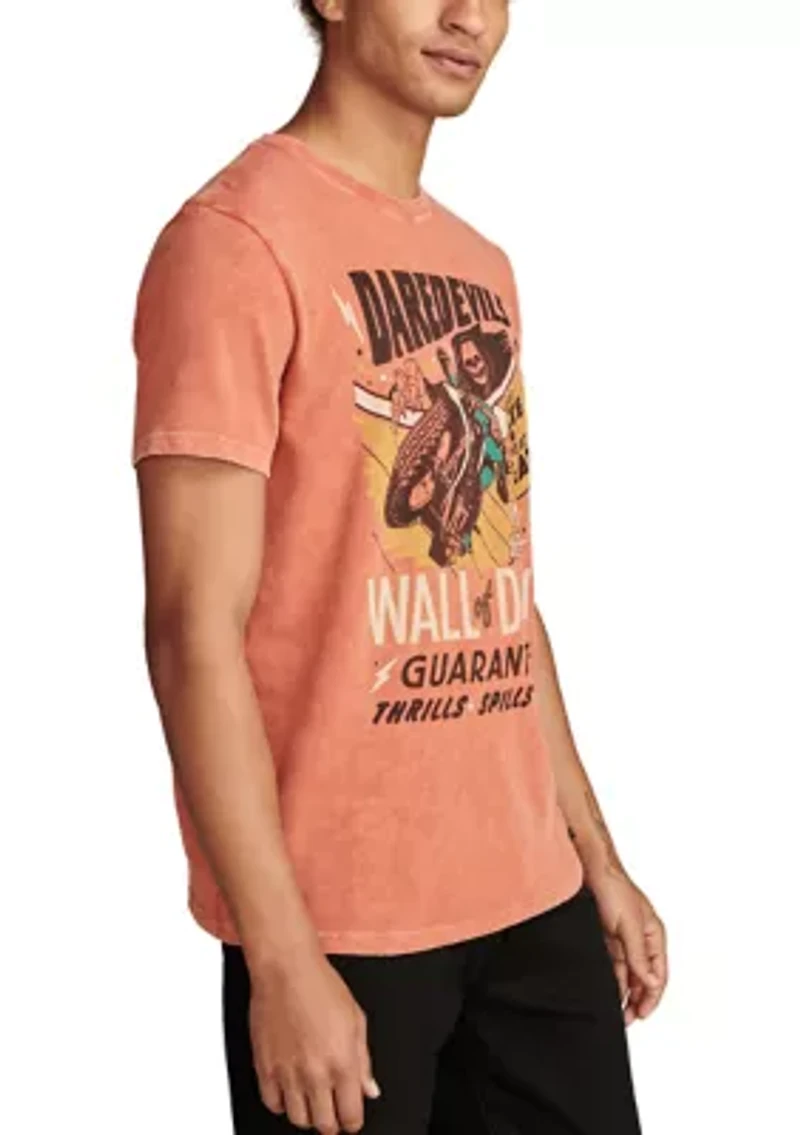 Wall of Death Short Sleeve Graphic T-Shirt