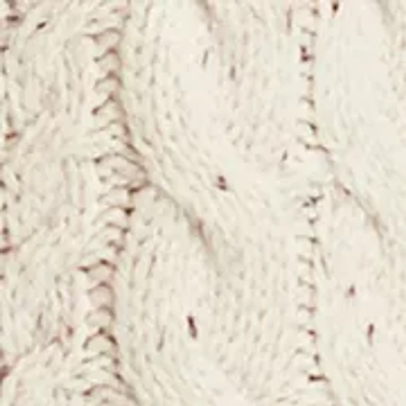 Cable Crew Neck Sweater
