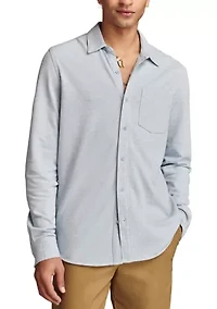 Knit Oxford Shirt