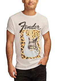 Fender Leopard Graphic T-Shirt