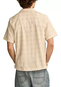 Short Sleeve Camp Collar Shirt