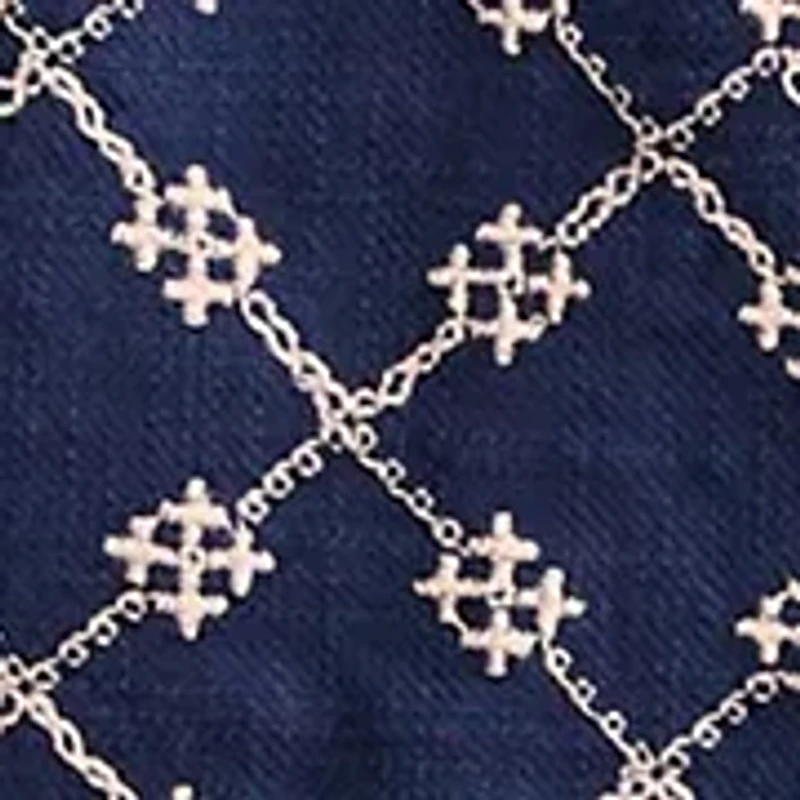 Short Sleeve Eyelet Camp Collar Shirt