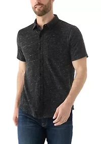 Short Sleeve Linen Button Down Shirt
