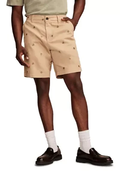 Embroidered Shorts