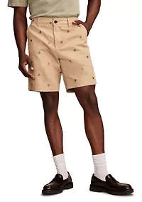 Embroidered Shorts