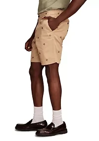 Embroidered Shorts