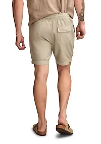 7" Linen Pull On Shorts