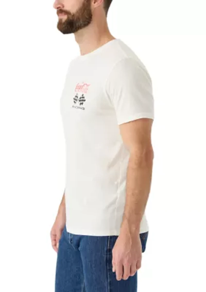 Men's Short Sleeve Coca Cola Racing Graphic T-Shirt