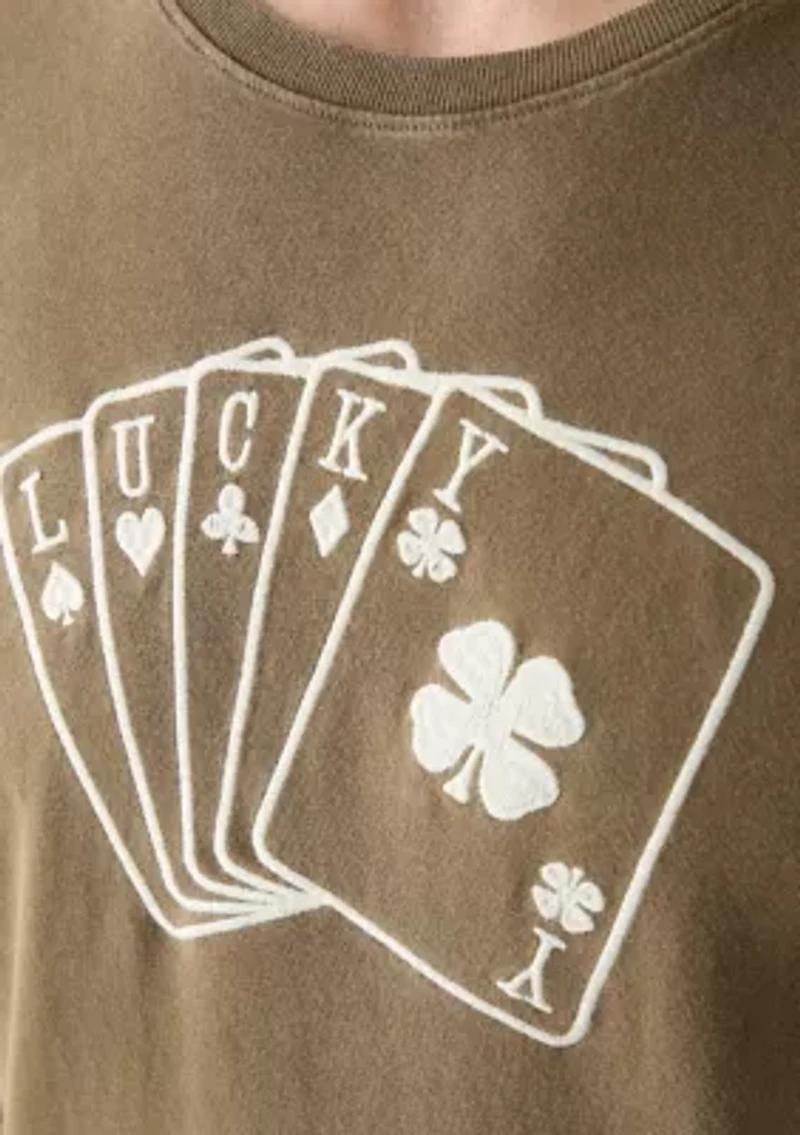 Lucky Cards Graphic T-Shirt