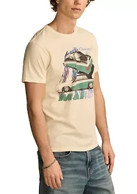 Chevrolet Malibu Short Sleeve Graphic T-Shirt