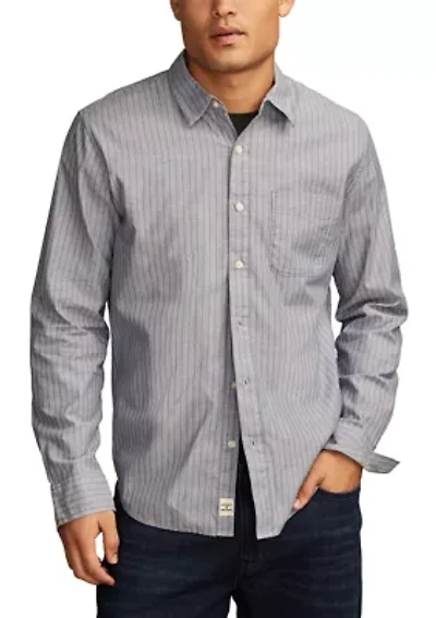 Striped San Gabriel One Pocket Long Sleeve Shirt
