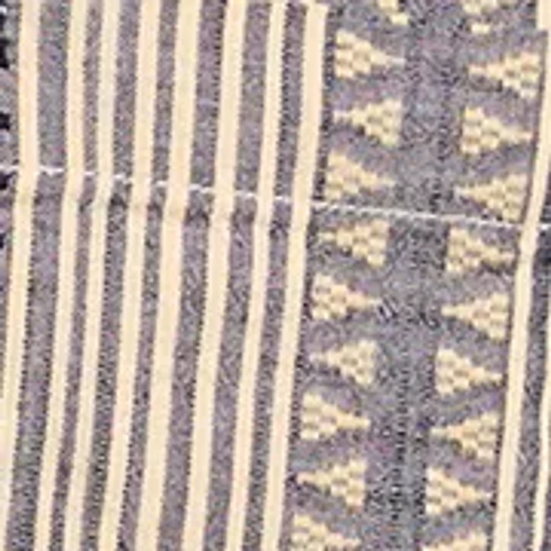 Textured Stripe Camp Collar Short Sleeve Shirt