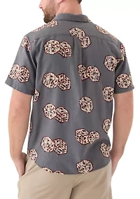 Dice Printed Short Sleeve Shirt
