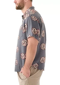 Dice Printed Short Sleeve Shirt