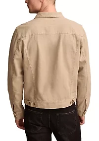 Linen Trucker Jacket
