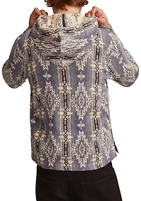 Woven Jacquard Printed Hoodie