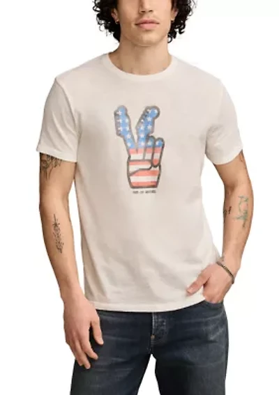 Fender Peach Hand Graphic T-Shirt