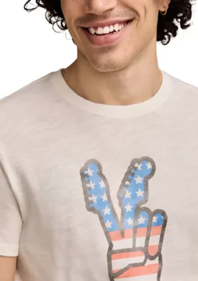 Fender Peach Hand Graphic T-Shirt