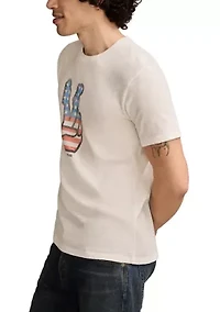 Fender Peach Hand Graphic T-Shirt