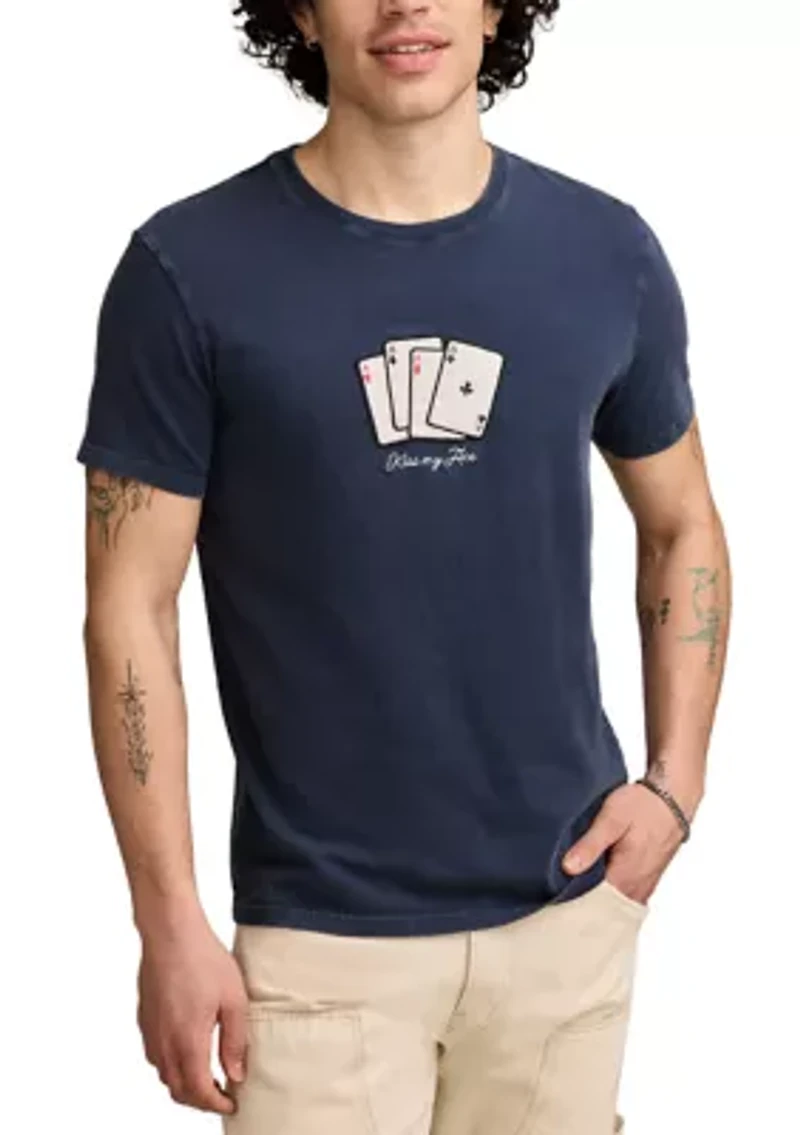 Kiss My Ace Graphic T-Shirt