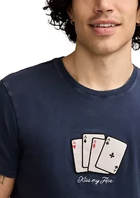 Kiss My Ace Graphic T-Shirt